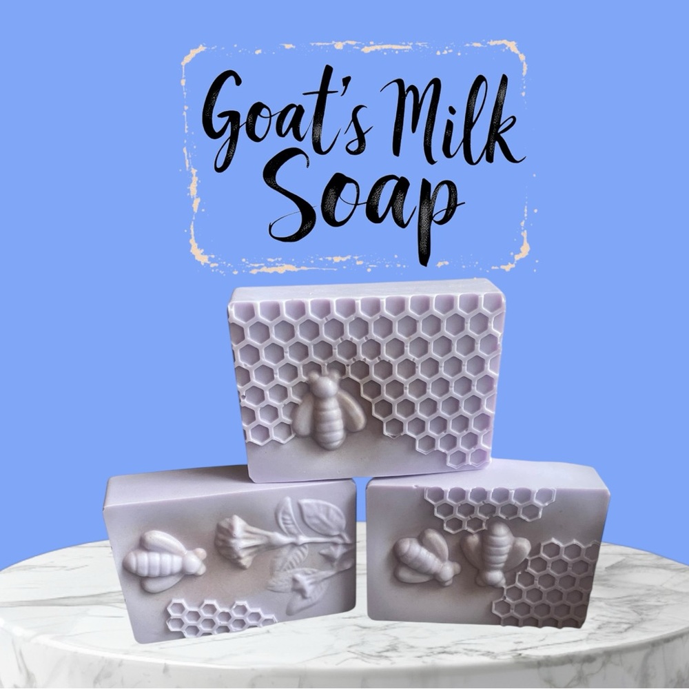 3.5 OZ Goat’s Milk Soap Bars CHOOSE YOUR SCENT - Picture 2 of 2